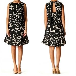 Banana Republic Black and White Sheath Dress Cocktail